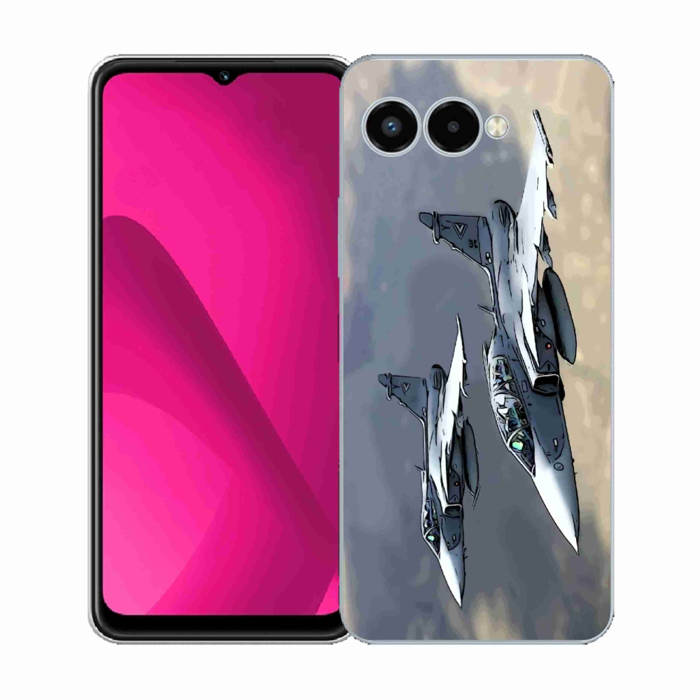 Zselés borítás mmCase a T-Mobile T Phone 3-hoz - vadászgépek