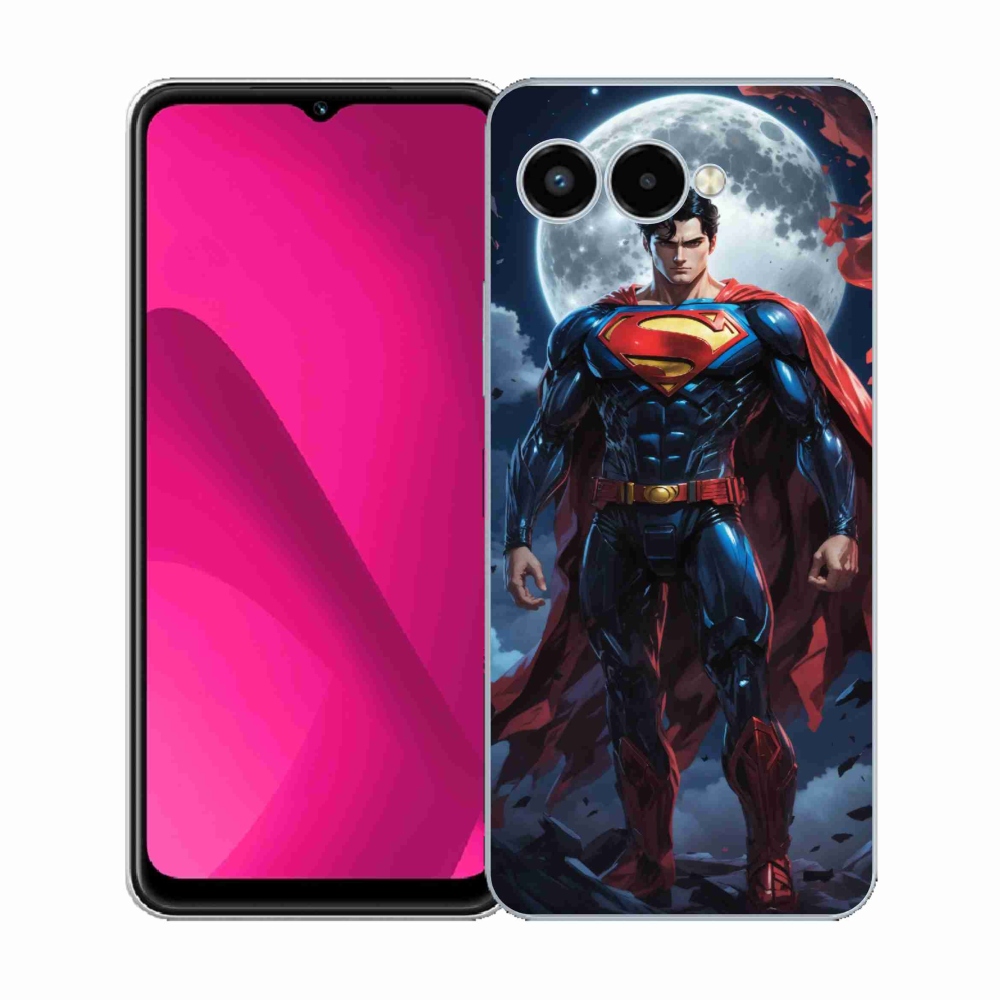 Zselés borítás mmCase a T-Mobile T Phone 3 készülékhez - superman