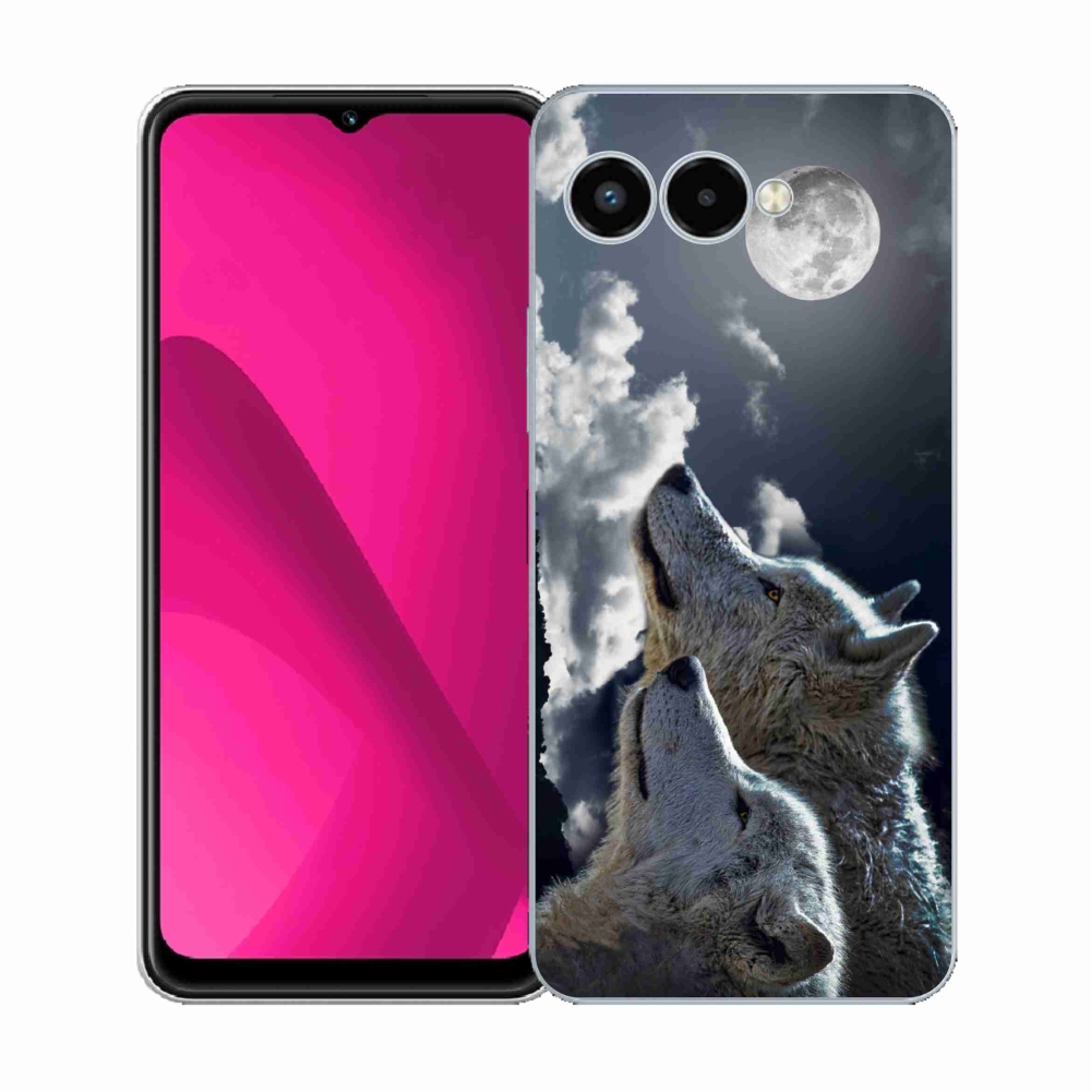 Zselés borítás mmCase a T-Mobile T Phone 3 készülékhez - farkasok