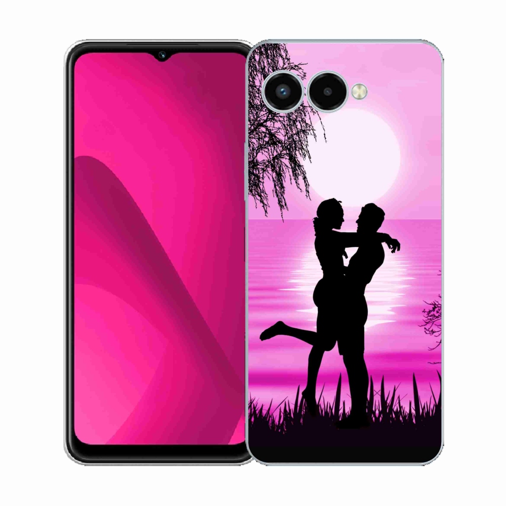 Zselés borítás mmCase a T-Mobile T Phone 3 készülékhez - naplemente