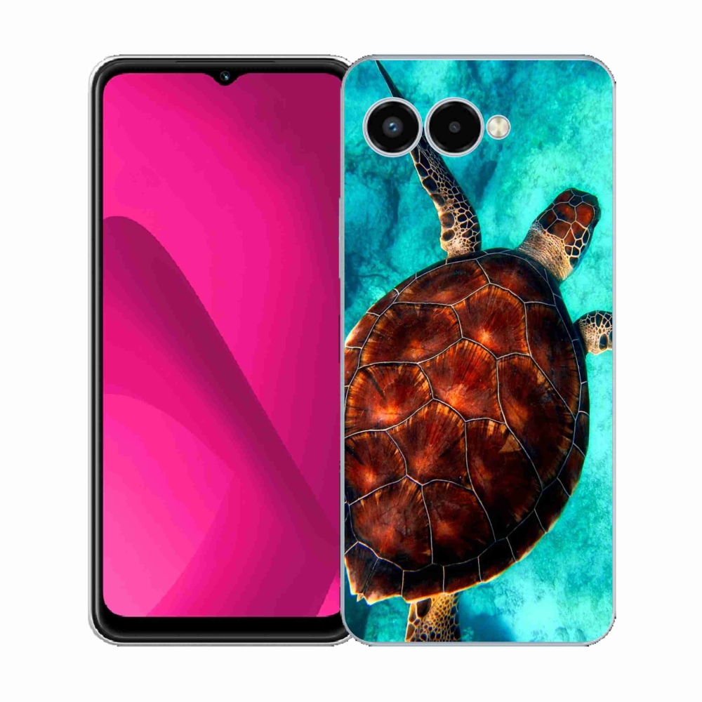 Zselés borítás mmCase a T-Mobile T Phone 3 készülékhez - teknősbéka