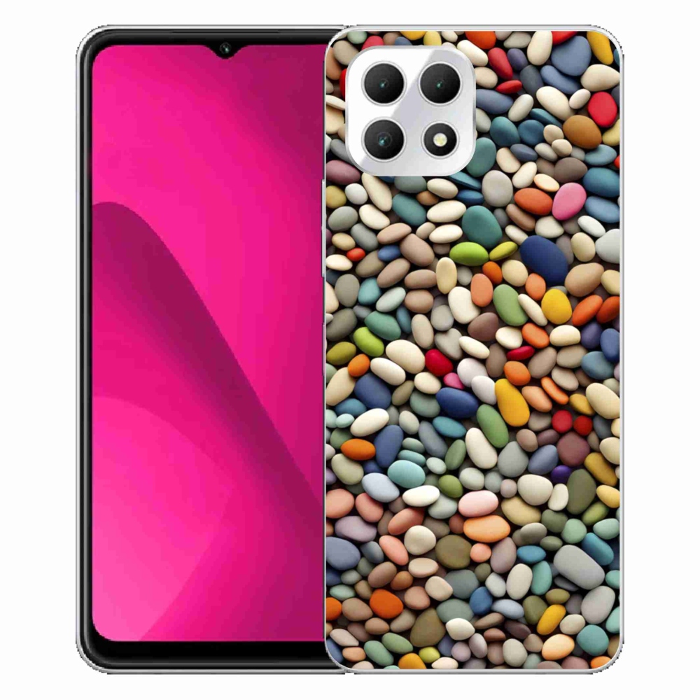 Gél borító mmCase a T phone 2 - színes strasszkövek 2