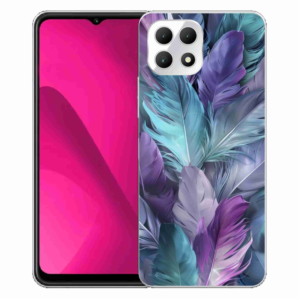 Zselés borító mmCase a T phone 2 készülékhez - színes toll 2