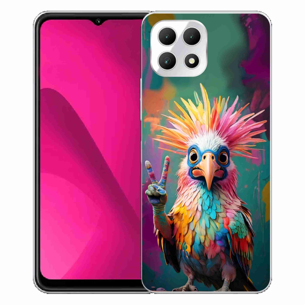 Gél borító mmCase a T phone 2 készülékhez - színes lázadó
