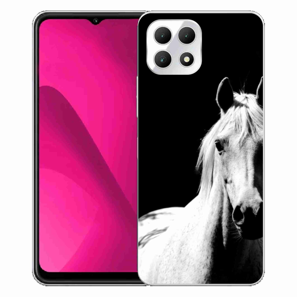 Gél borító mmCase a T phone 2 - fehér ló 5