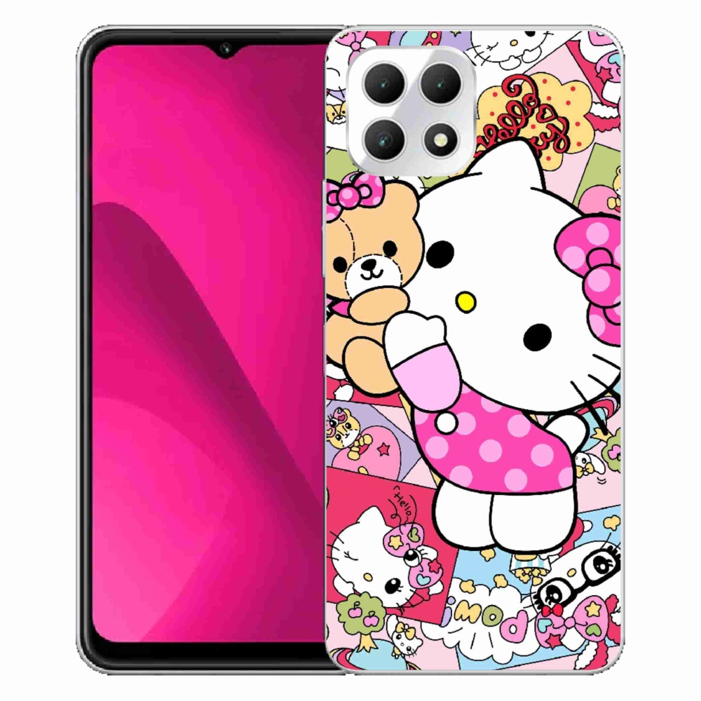 Gél borító mmCase a T phone 2 készülékhez - aranyos cica