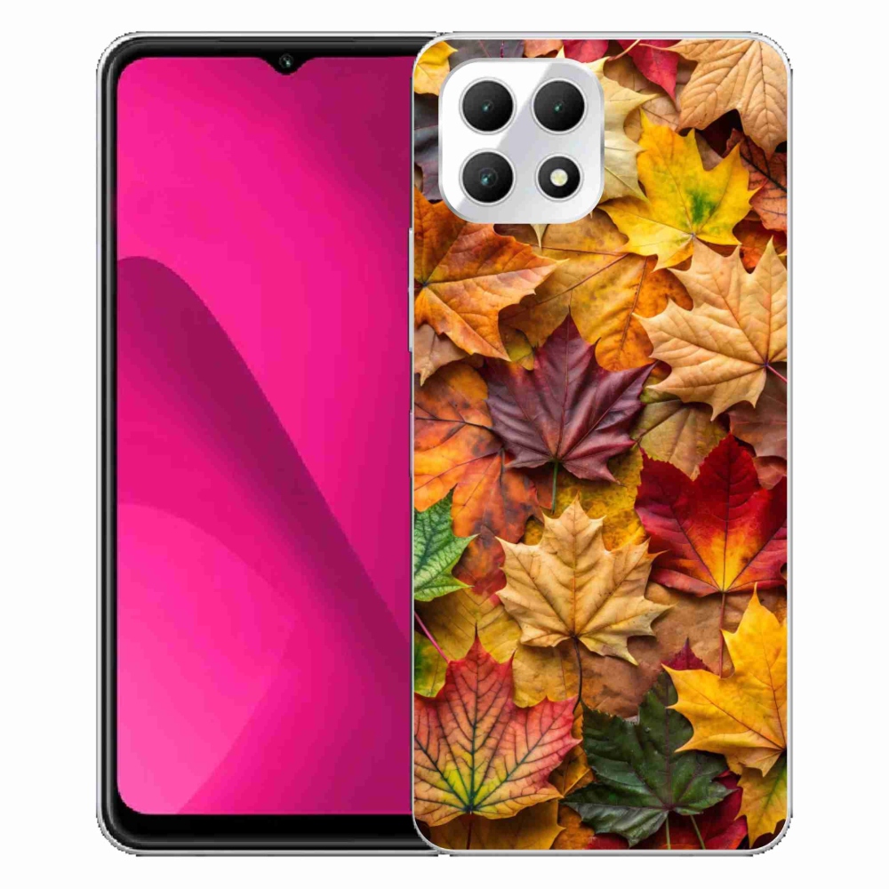 Zselés borító mmCase a T phone 2 - juharlevelek 2