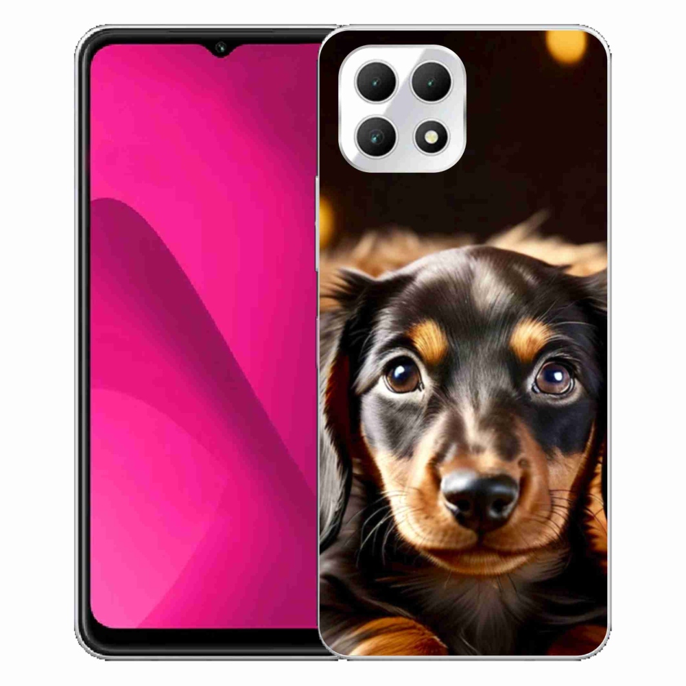 Zselés borító mmCase a T phone 2 - tacskó számára