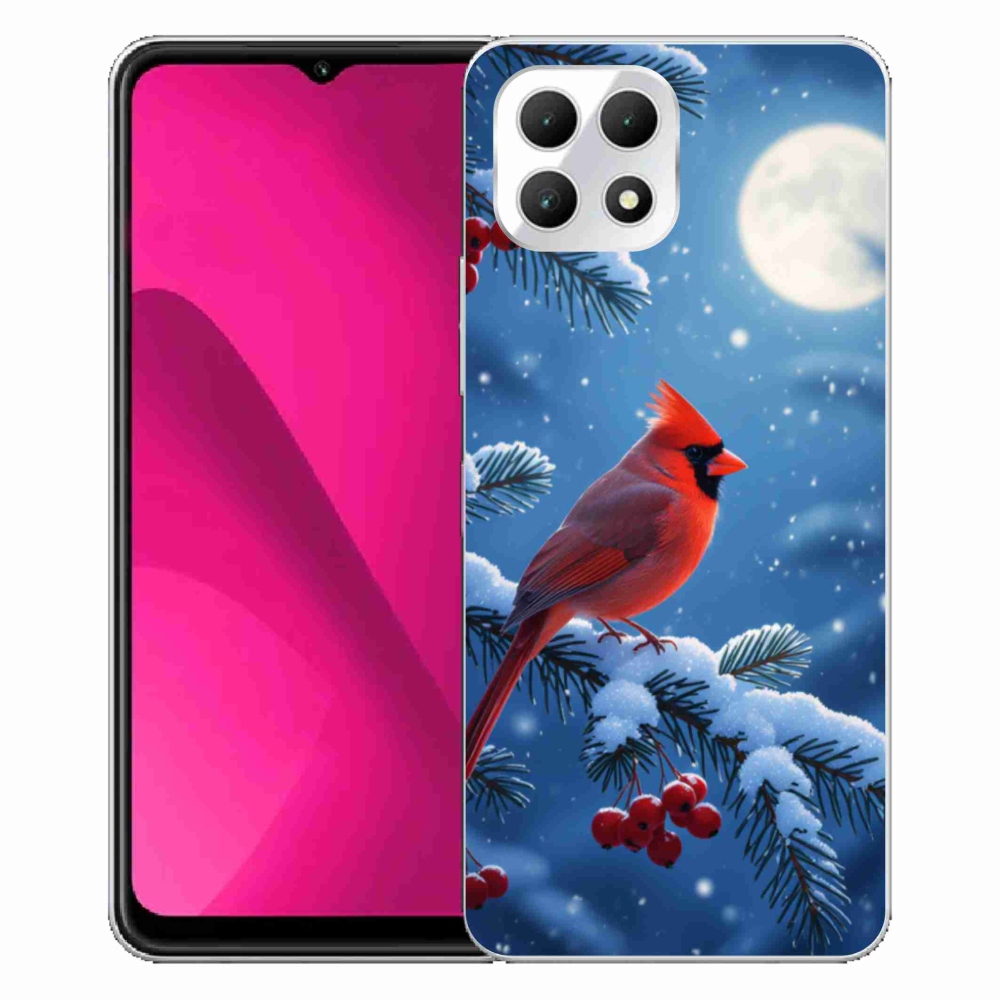 Zselés borítás mmCase a T phone 2 készülékhez - kardinálpiros színű