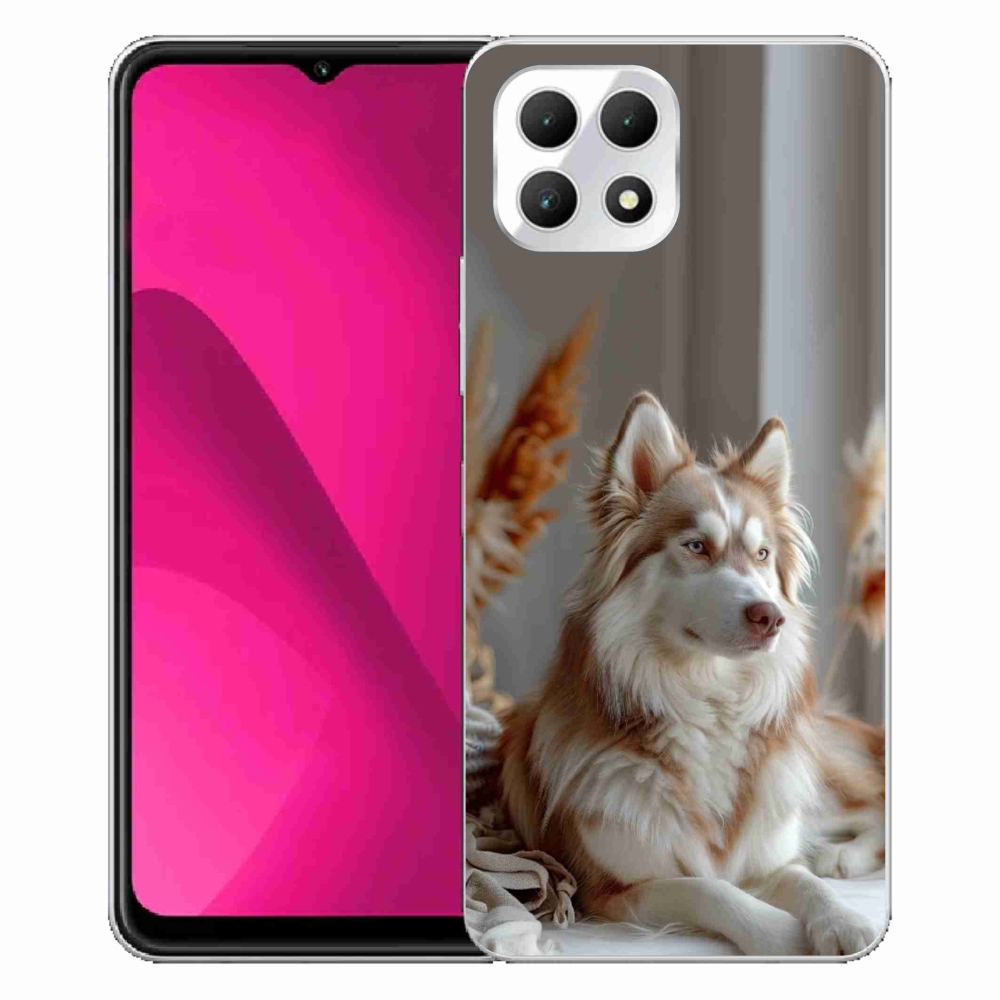 Gél borító mmCase a T phone 2 - csendes szibériai husky
