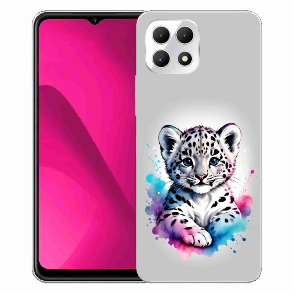 Gél borító mmCase a T phone 2 készülékhez - leopárd kölyök