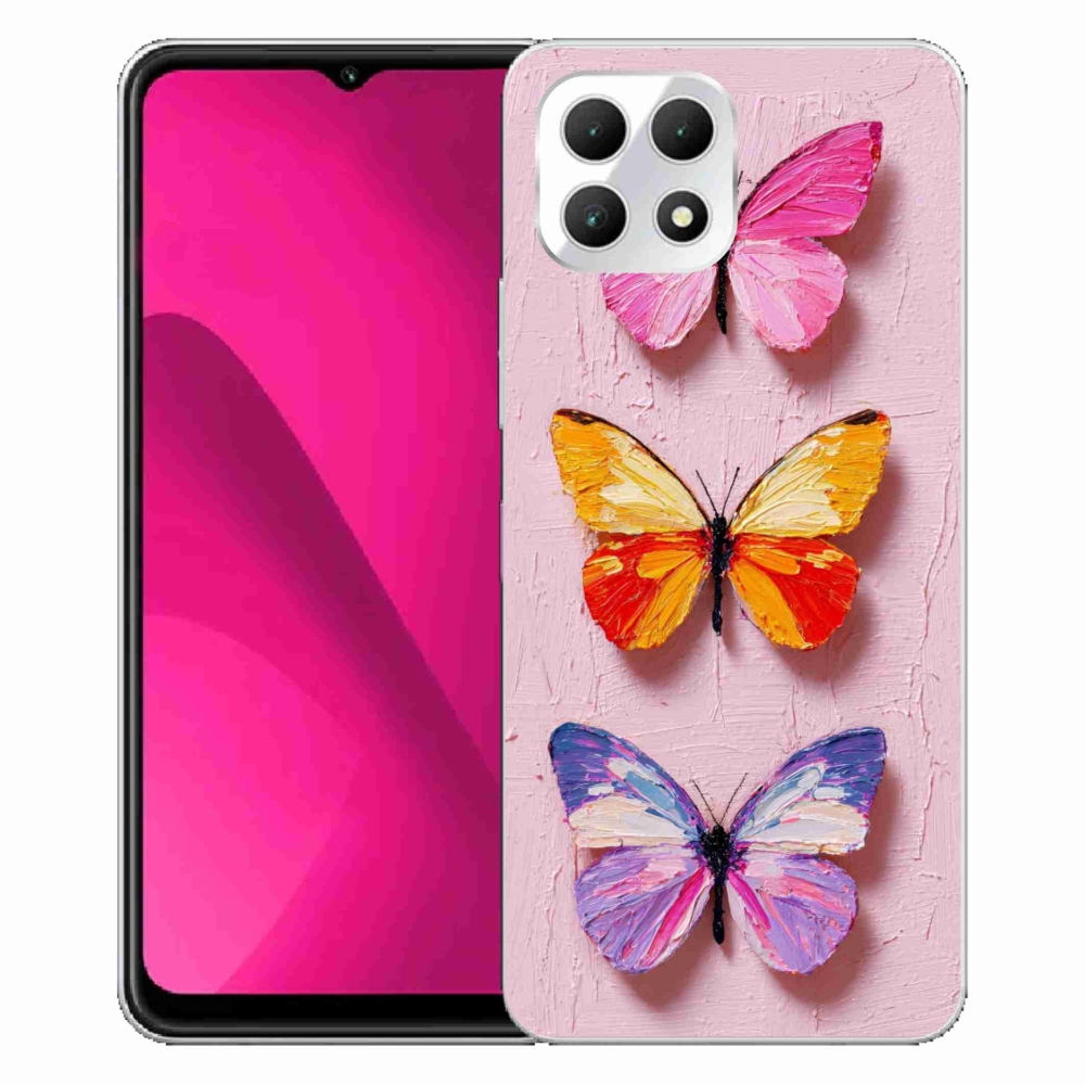 Gél borító mmCase a T phone 2 - pillangó szentháromsághoz