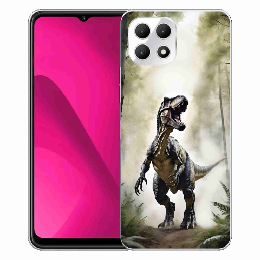 Gél borító mmCase a T phone 2 készülékhez - dühös T-Rex
