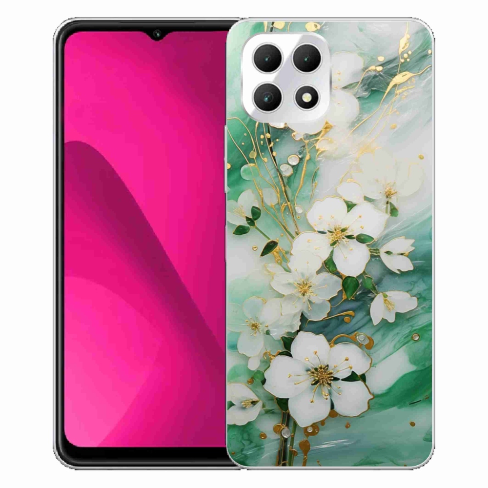Gél borító mmCase a T phone 2 készülékhez - finom virágok