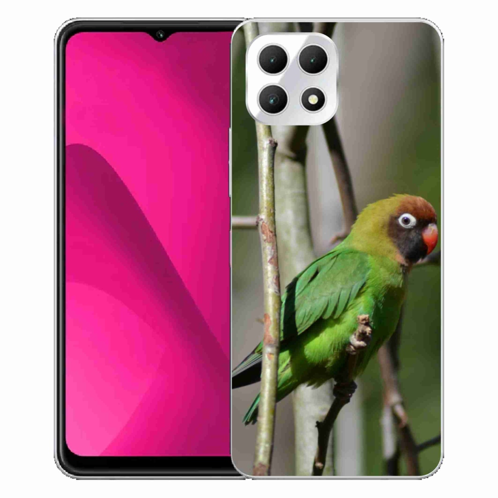Gél borító mmCase a T phone 2 készülékhez - papagáj agapornis