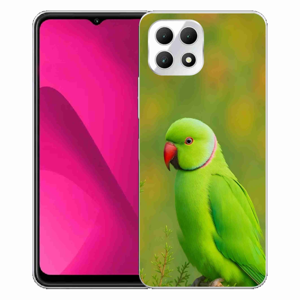 Zselés borítás mmCase a T phone 2 - papagáj alexander 2 számára