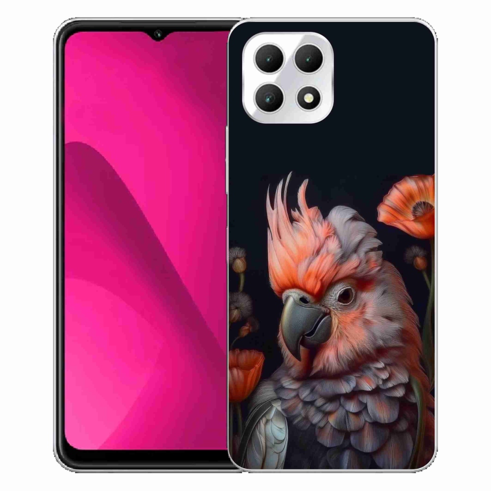 Gél borító mmCase a T phone 2 - papagáj kakadu színekben