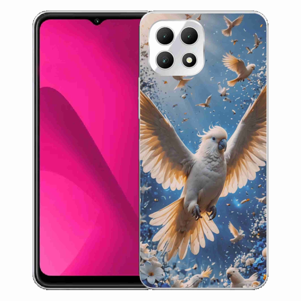 Gél borító mmCase a T phone 2 készülékhez - papagáj kakadu