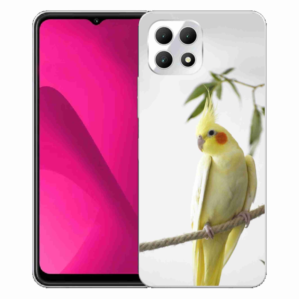Zselés borítás mmCase a T phone 2 készülékhez - papagáj korallszín