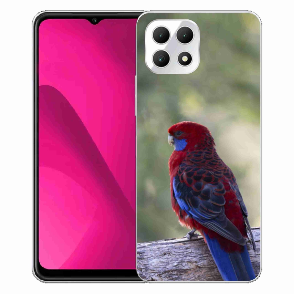 Zselés borító mmCase a T phone 2 - papagáj rosela számára