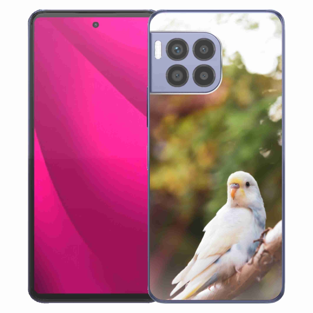 Zselés borítás mmCase a T phone 2 Pro készülékhez - andulka fehér