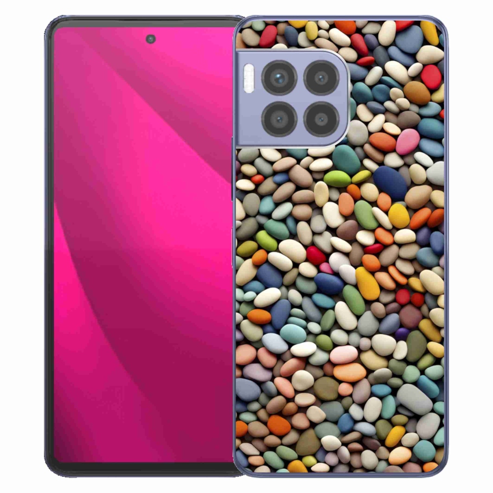 Gél borító mmCase a T phone 2 Pro készülékhez - színes strasszkövek 2