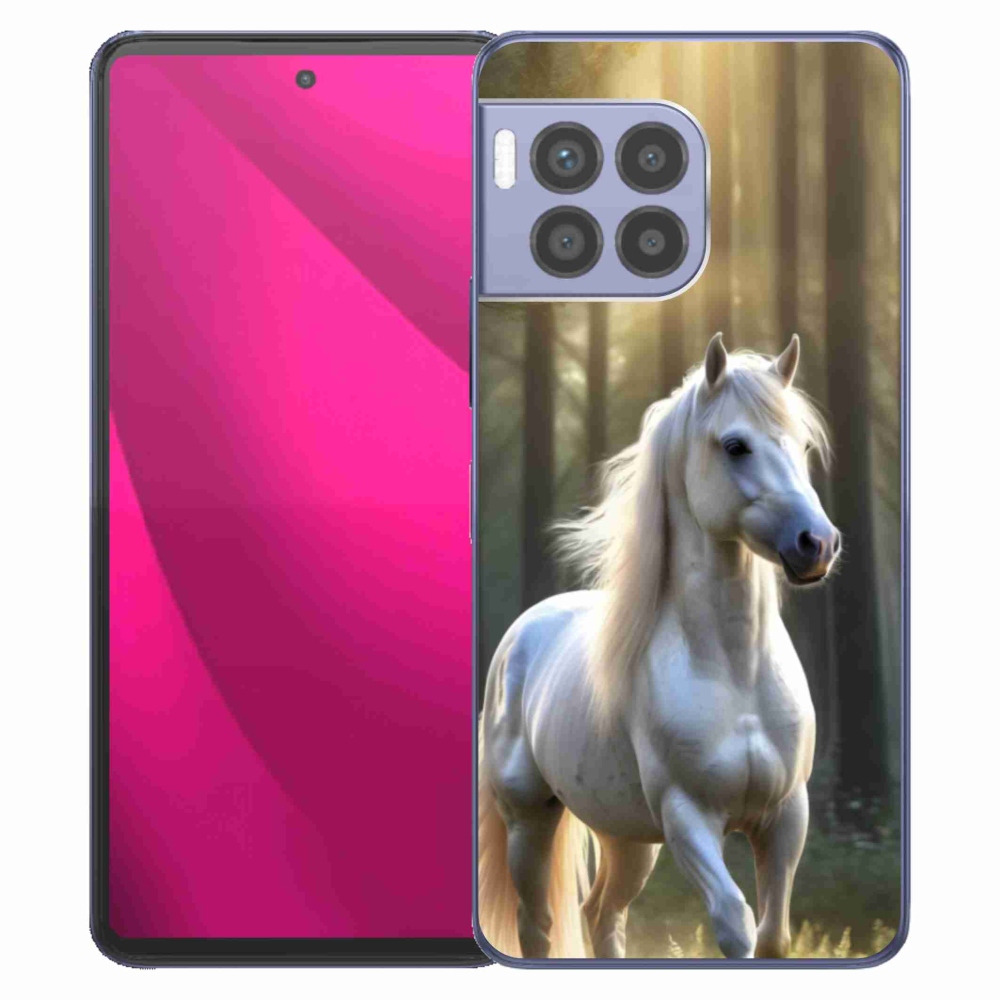 Gél borító mmCase a T phone 2 Pro készülékhez - fehér ló 3