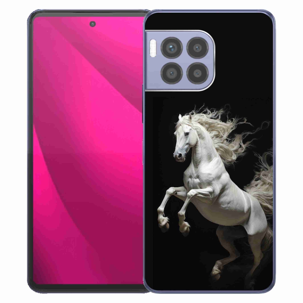 Zselés borítás mmCase a T phone 2 Pro készülékhez - fehér ló 4