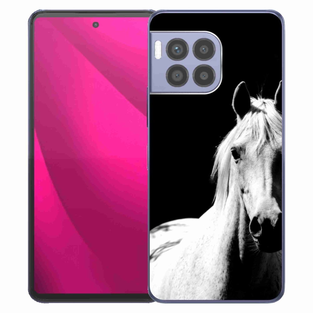 Zselés borítás mmCase a T phone 2 Pro készülékhez - fehér ló 5