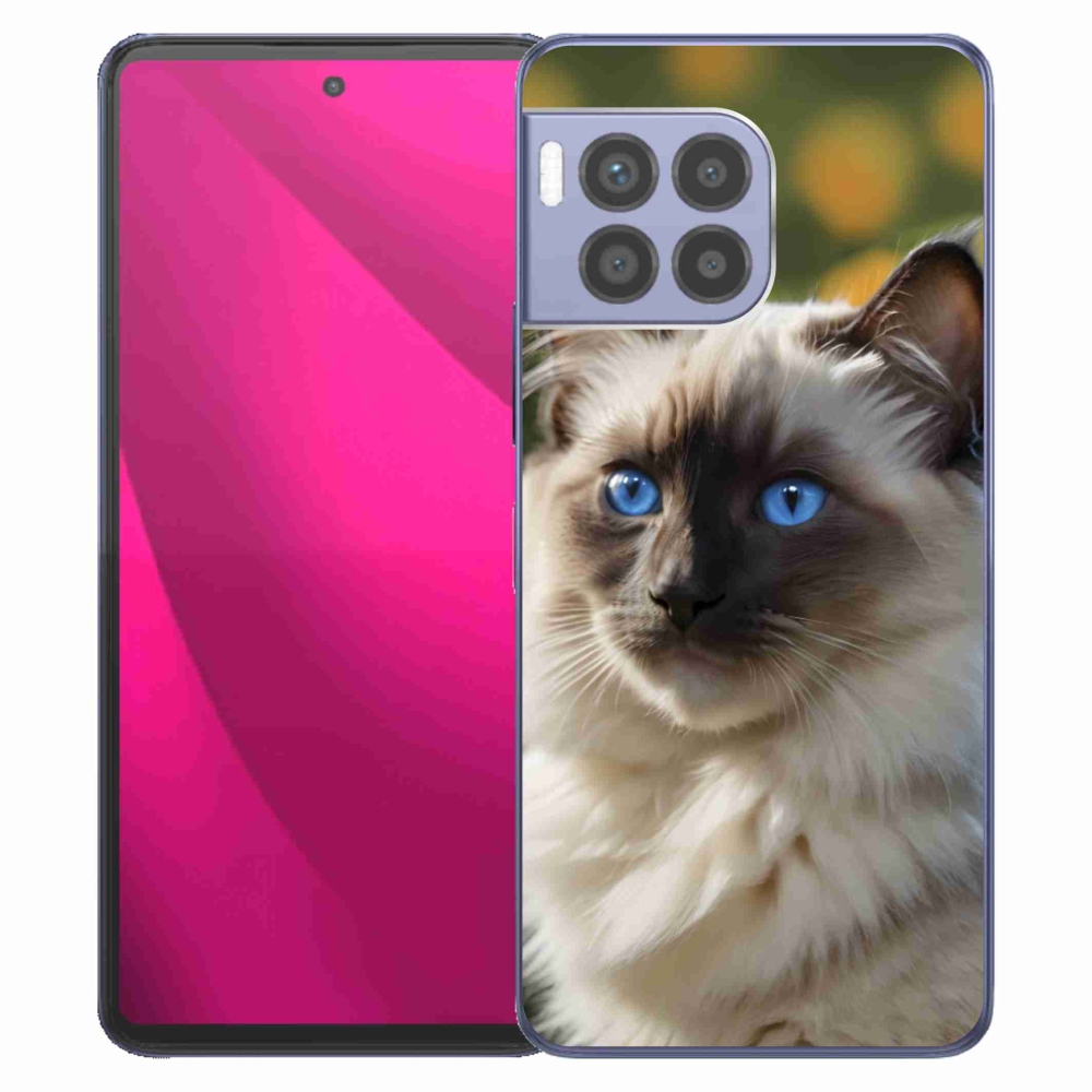 Zselés borítás mmCase a T phone 2 Pro készülékhez - fehér rongybaba