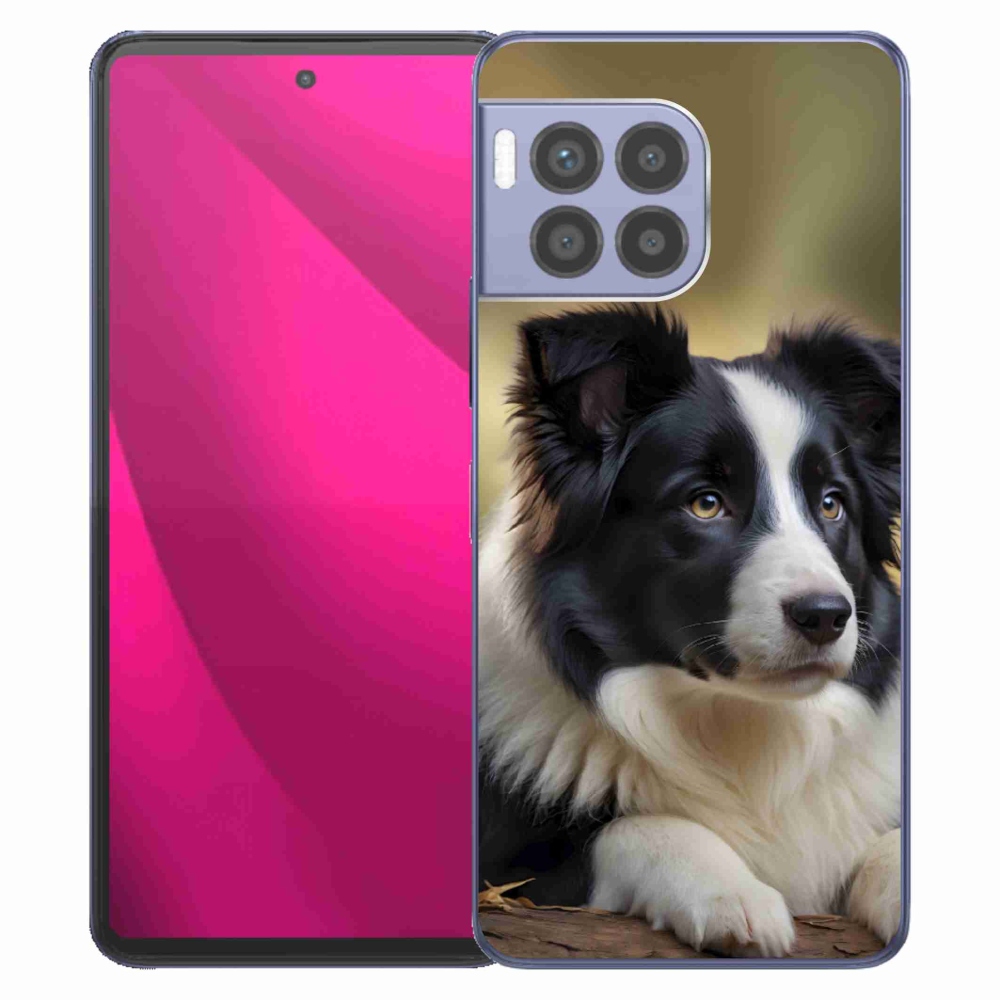 Zselés borító mmCase a T phone 2 Pro - border colie 2 számára