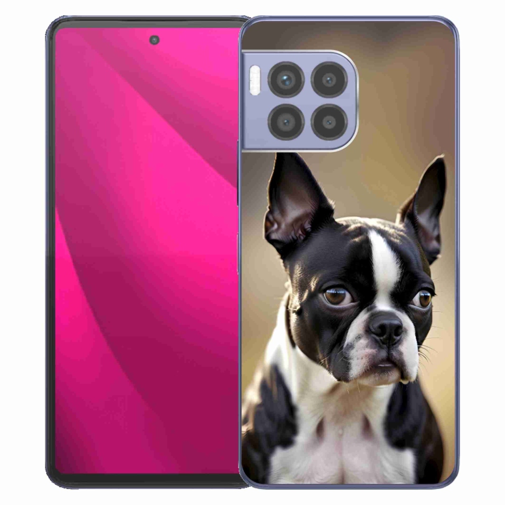 Gél borító mmCase a T phone 2 Pro készülékhez - Boston Terrier