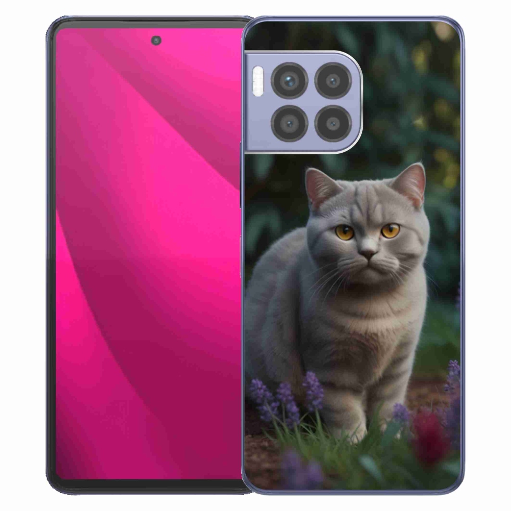 Zselés borítás mmCase a T phone 2 Pro készülékhez - brit macska