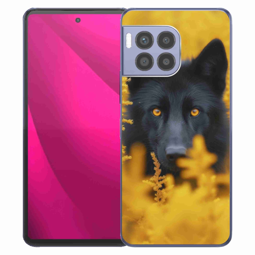 Zselés borítás mmCase a T phone 2 Pro készülékhez - fekete farkas 2