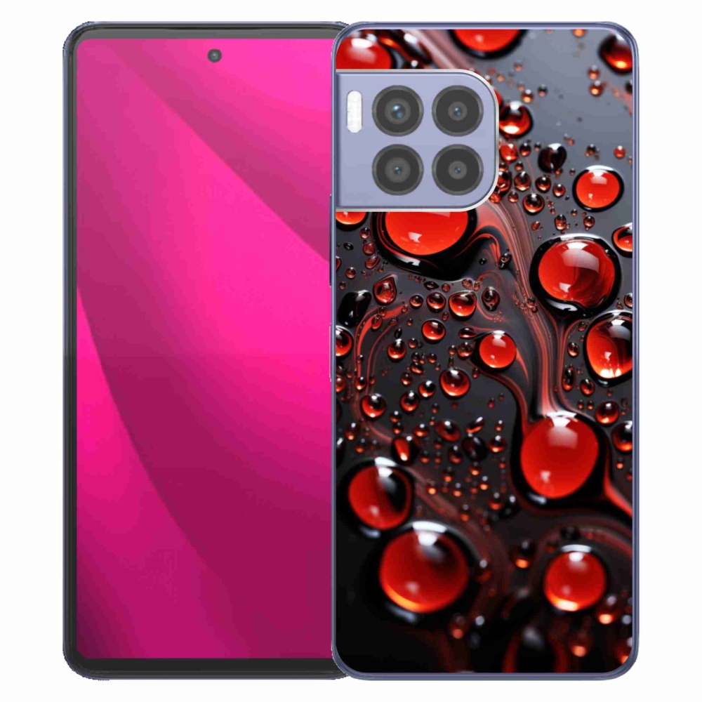 Zselés borítás mmCase a T phone 2 Pro készülékhez - piros csepp 2