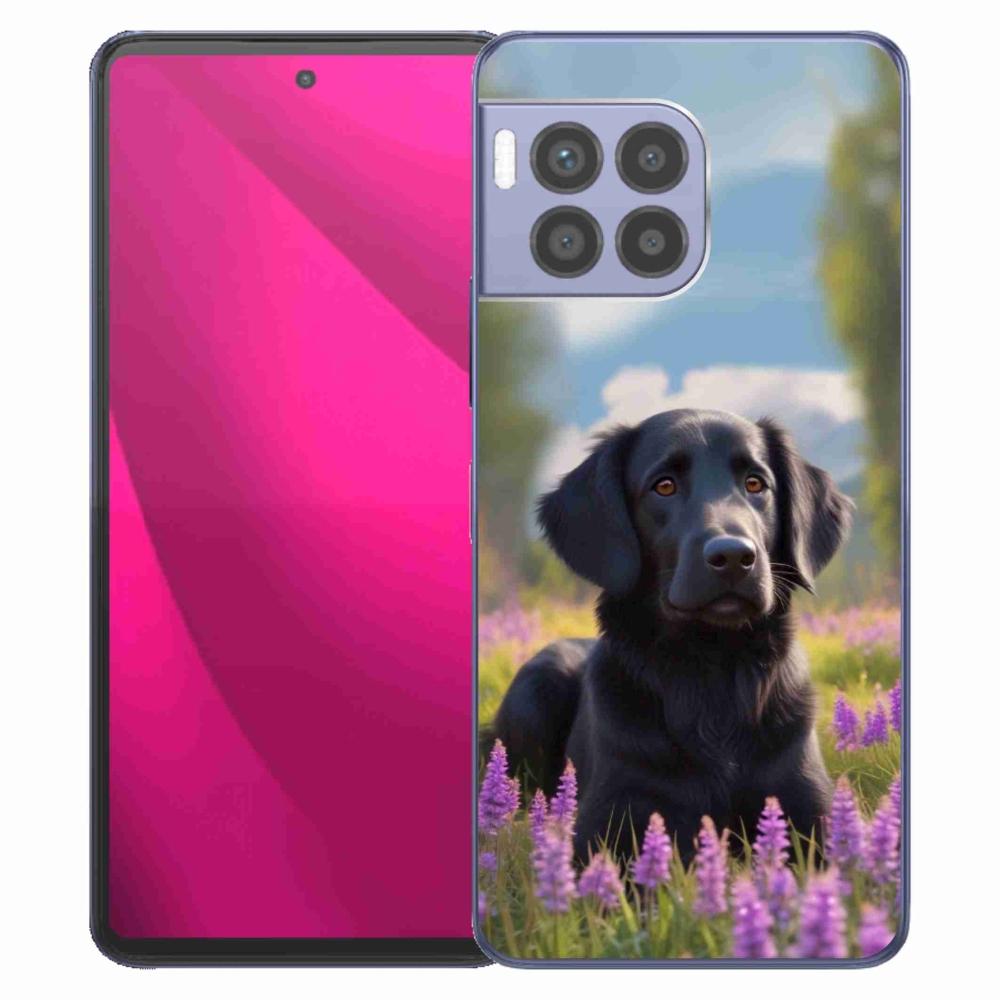 Gél borító mmCase a T phone 2 Pro készülékhez - elegáns fekete retriever