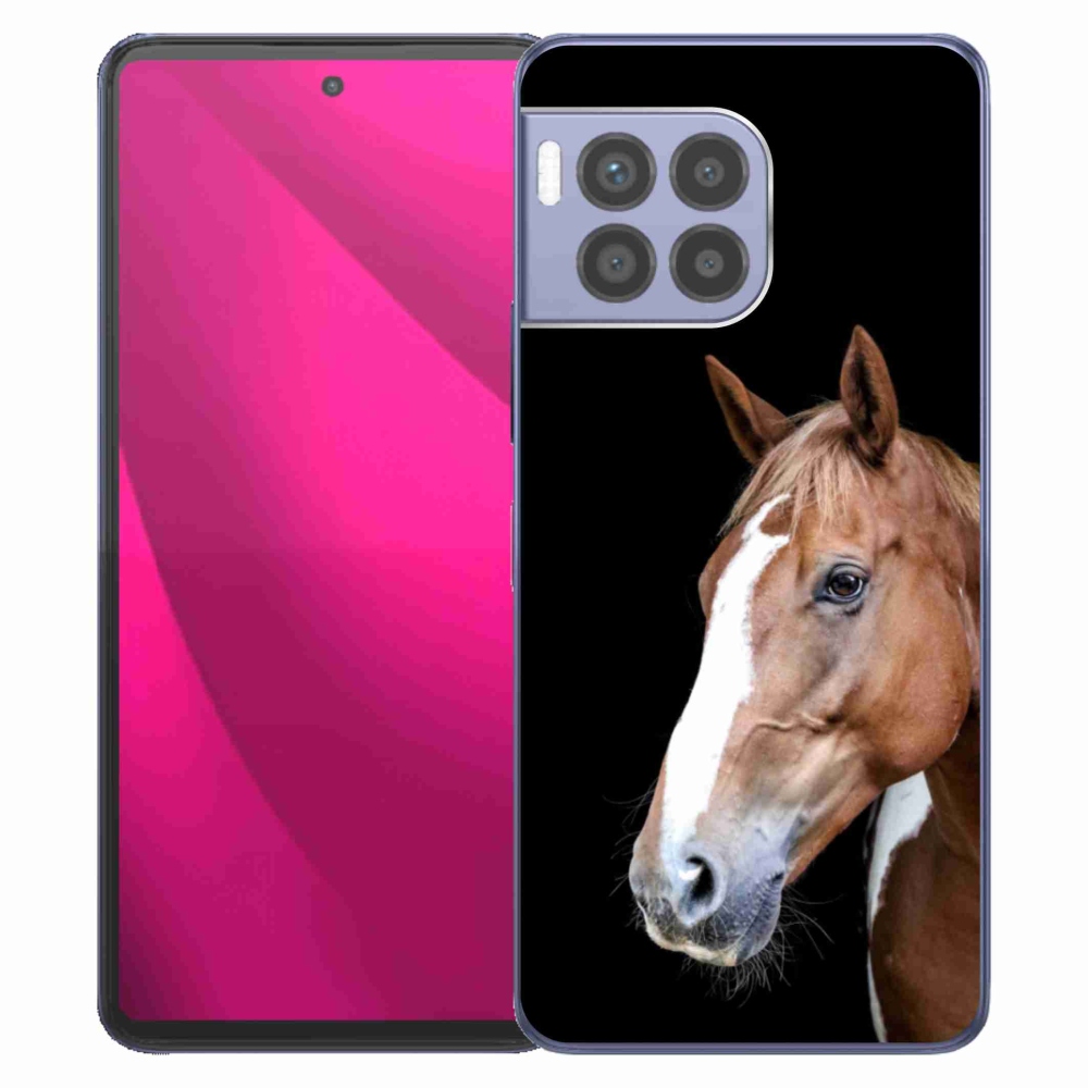 Zselés borítás mmCase a T phone 2 Pro készülékhez - barna ló 3
