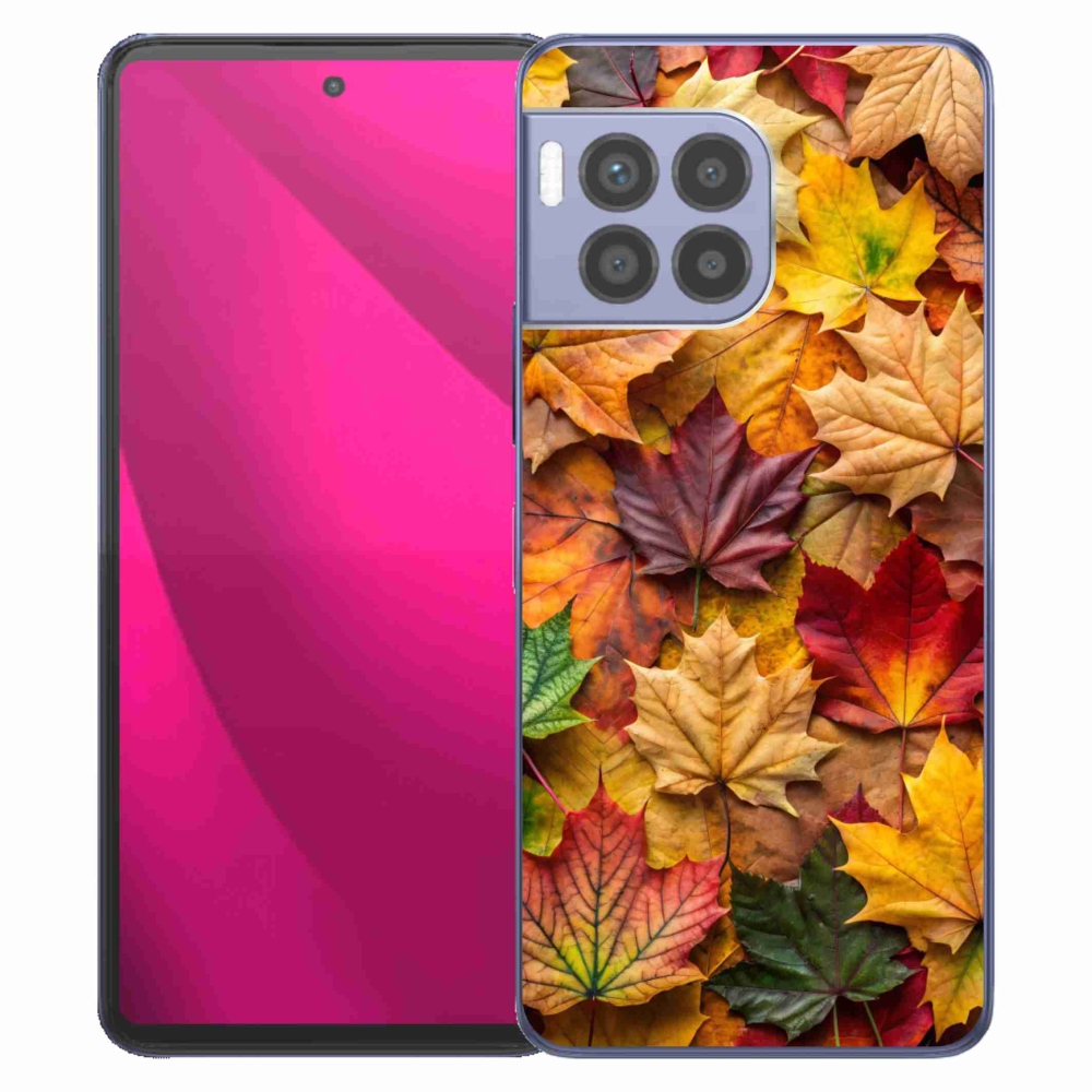 Gél borító mmCase a T phone 2 Pro készülékhez - juharlevelek 2