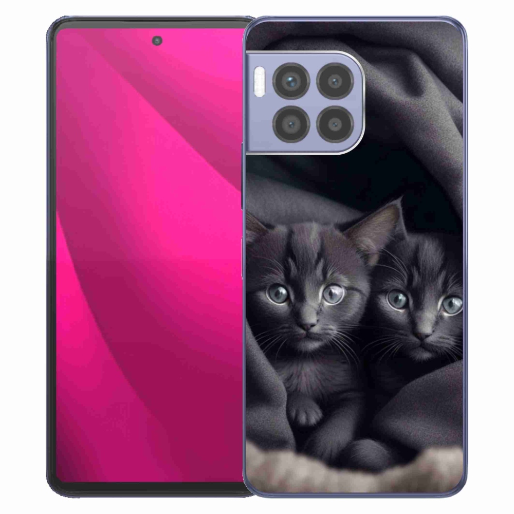 Zselés borítás mmCase a T phone 2 Pro készülékhez - cat duo