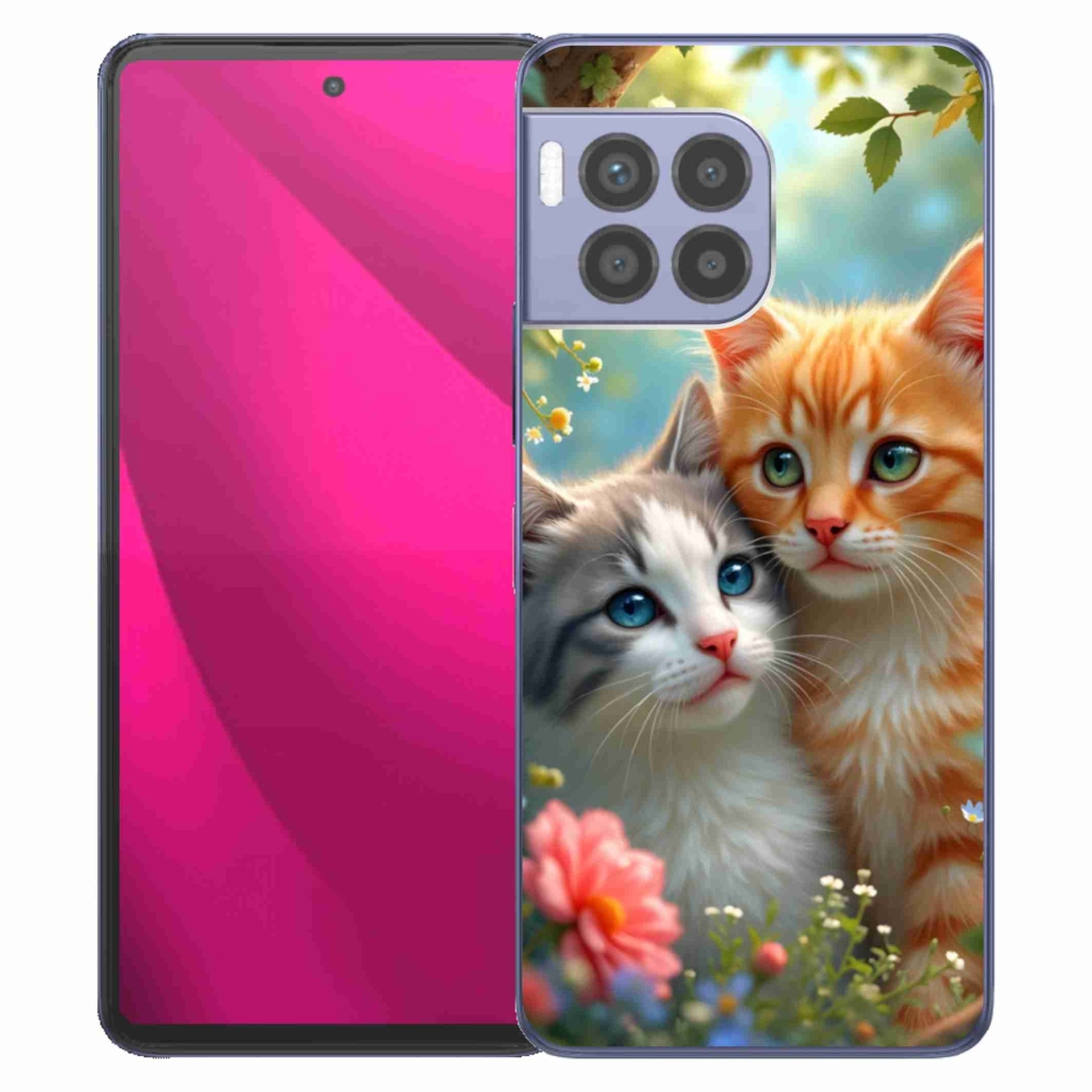 Gél borító mmCase a T phone 2 Pro készülékhez - cat love 2