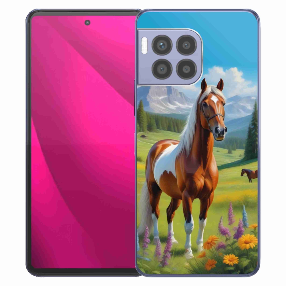 Zselés borítás mmCase a T phone 2 Pro készülékhez - ló a réten