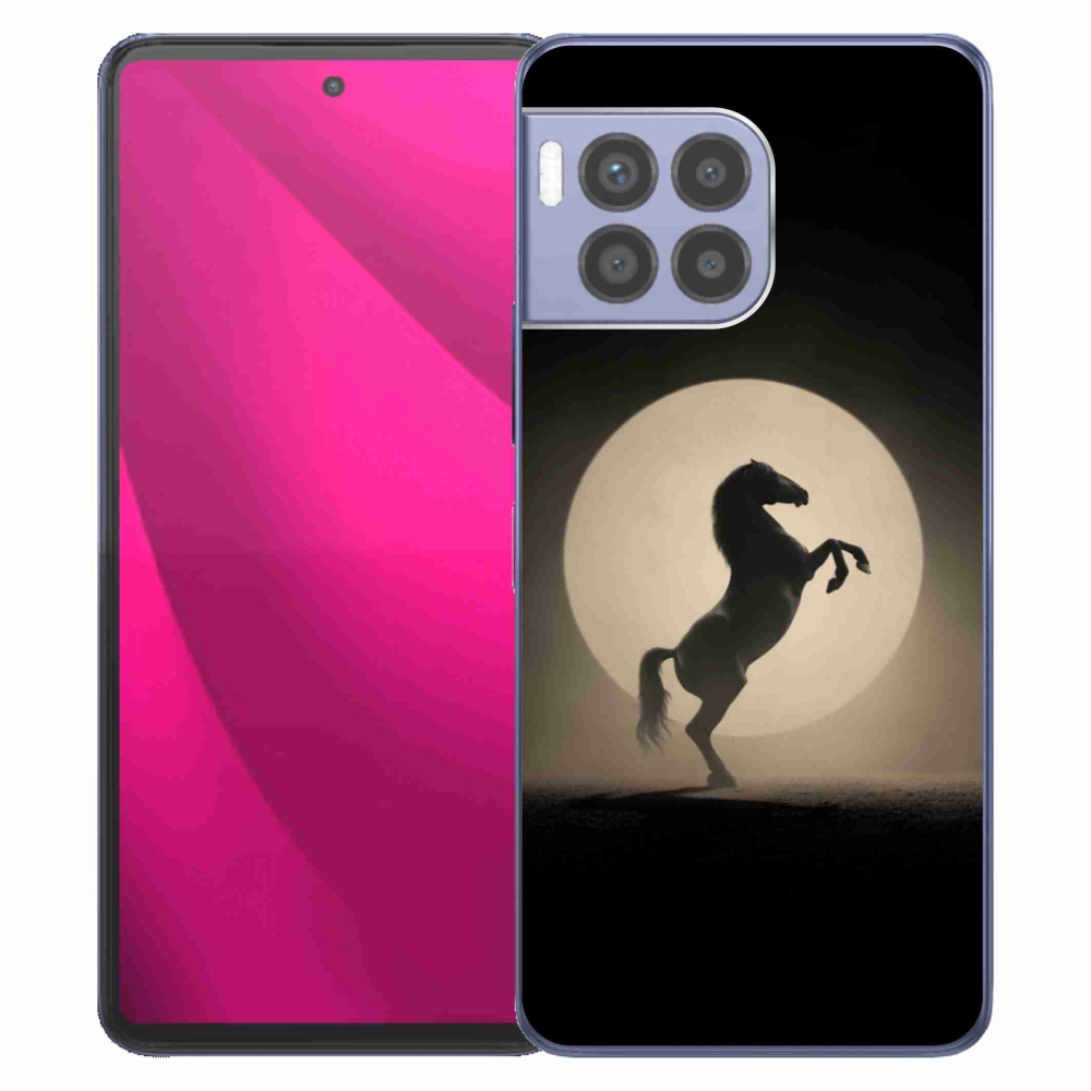 Zselés borító mmCase a T phone 2 Pro készülékhez - ló sziluettben