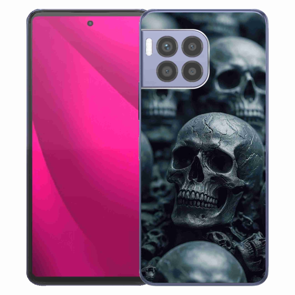 Zselés borítás mmCase a T phone 2 Pro készülékhez - koponya 2