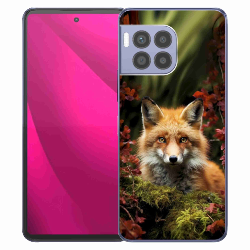 Zselés borító mmCase a T phone 2 Pro készülékhez - róka az erdőben