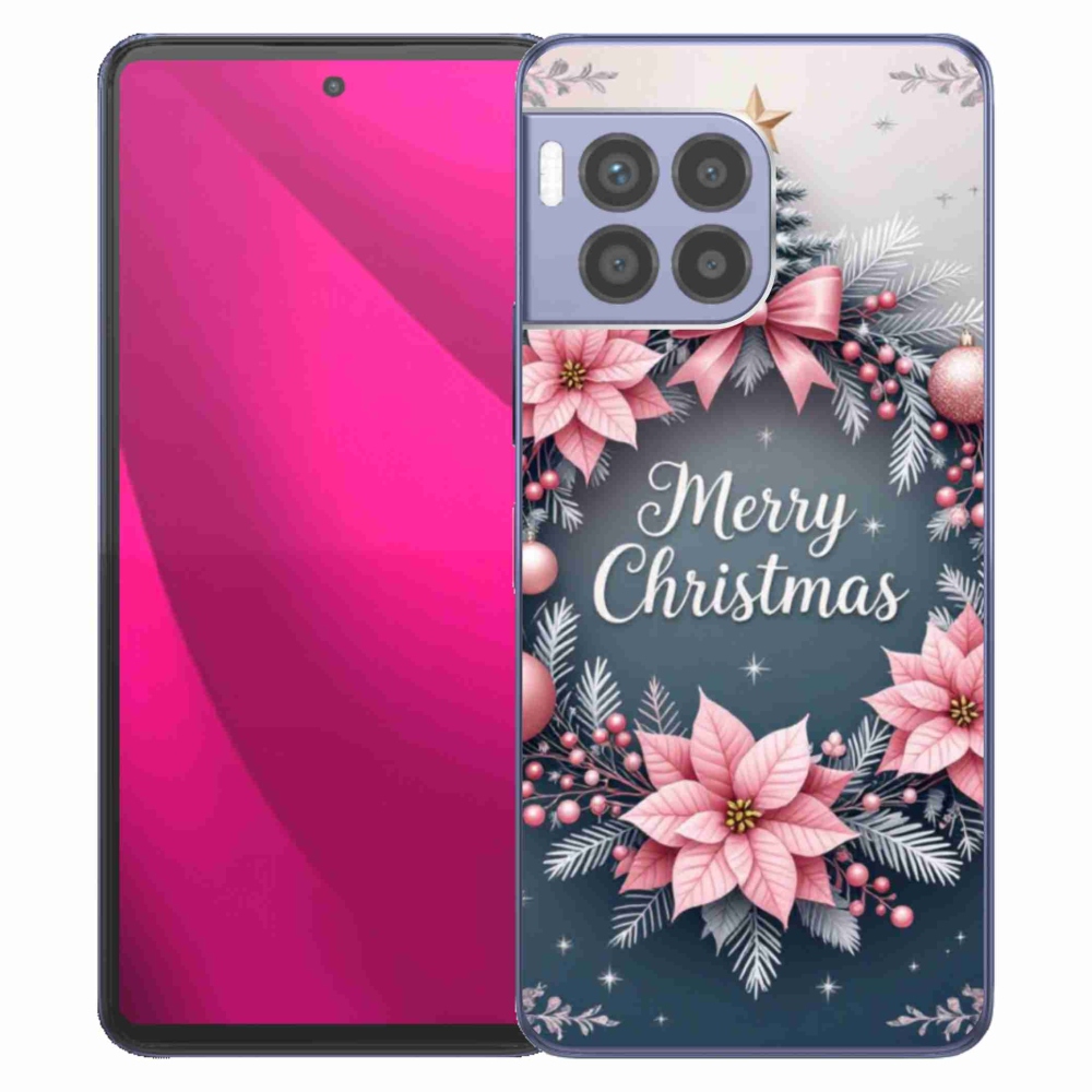 Gél borító mmCase a T phone 2 Pro számára - boldog karácsonyt!