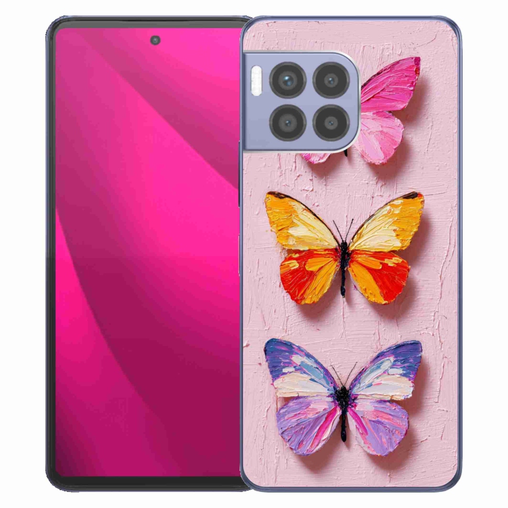 Gél borító mmCase a T phone 2 Pro készülékhez - pillangó szentháromság