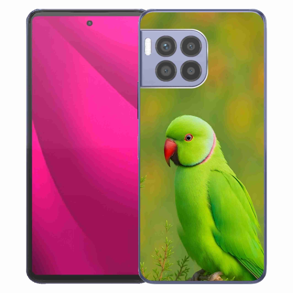 Zselés borítás mmCase a T phone 2 Pro készülékhez - papagáj Alexander 2