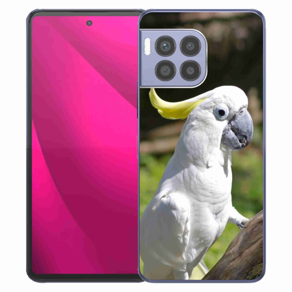 Zselés borítás mmCase a T phone 2 Pro készülékhez - papagáj kakadu 2