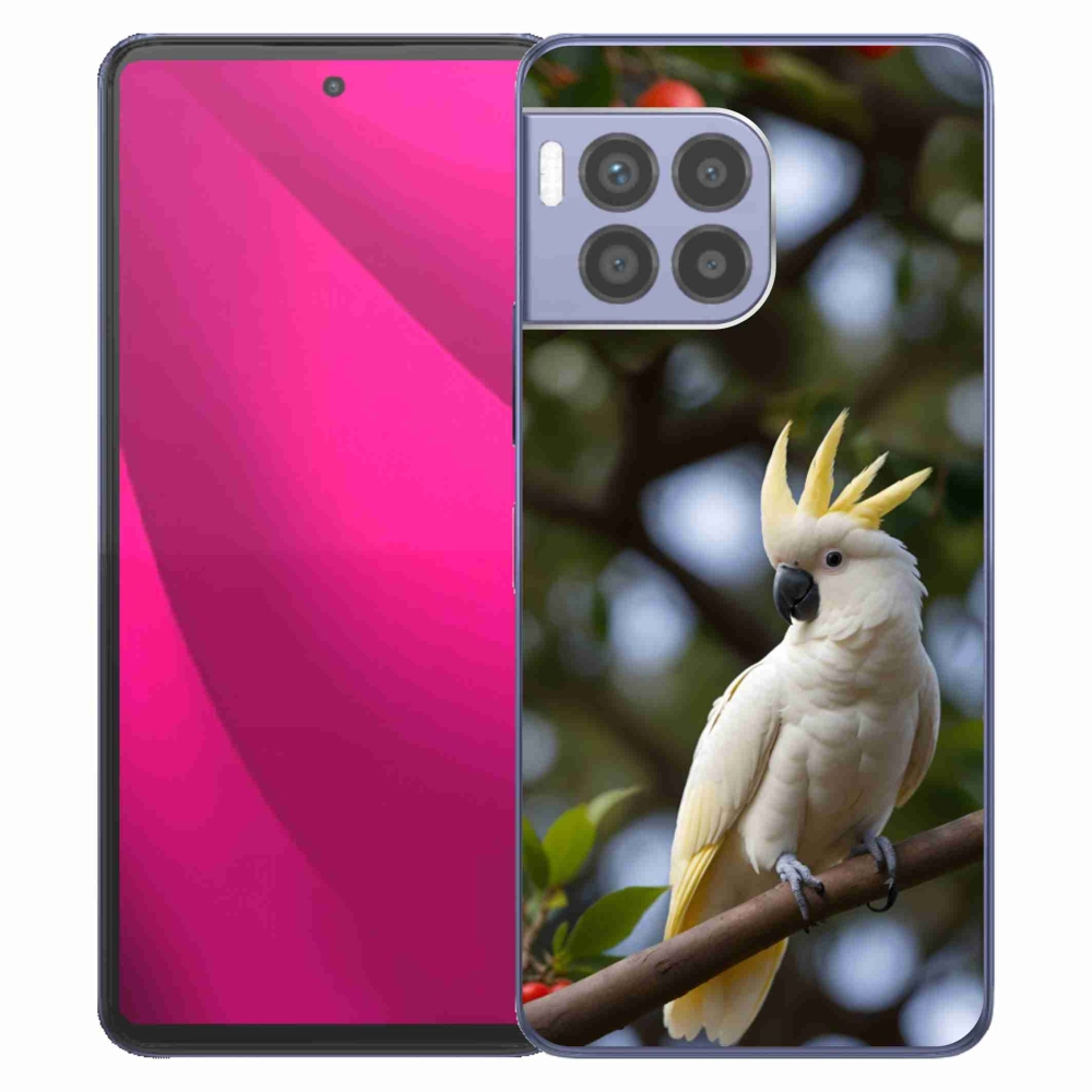 Gél borító mmCase a T phone 2 Pro készülékhez - papagáj kakadu 3