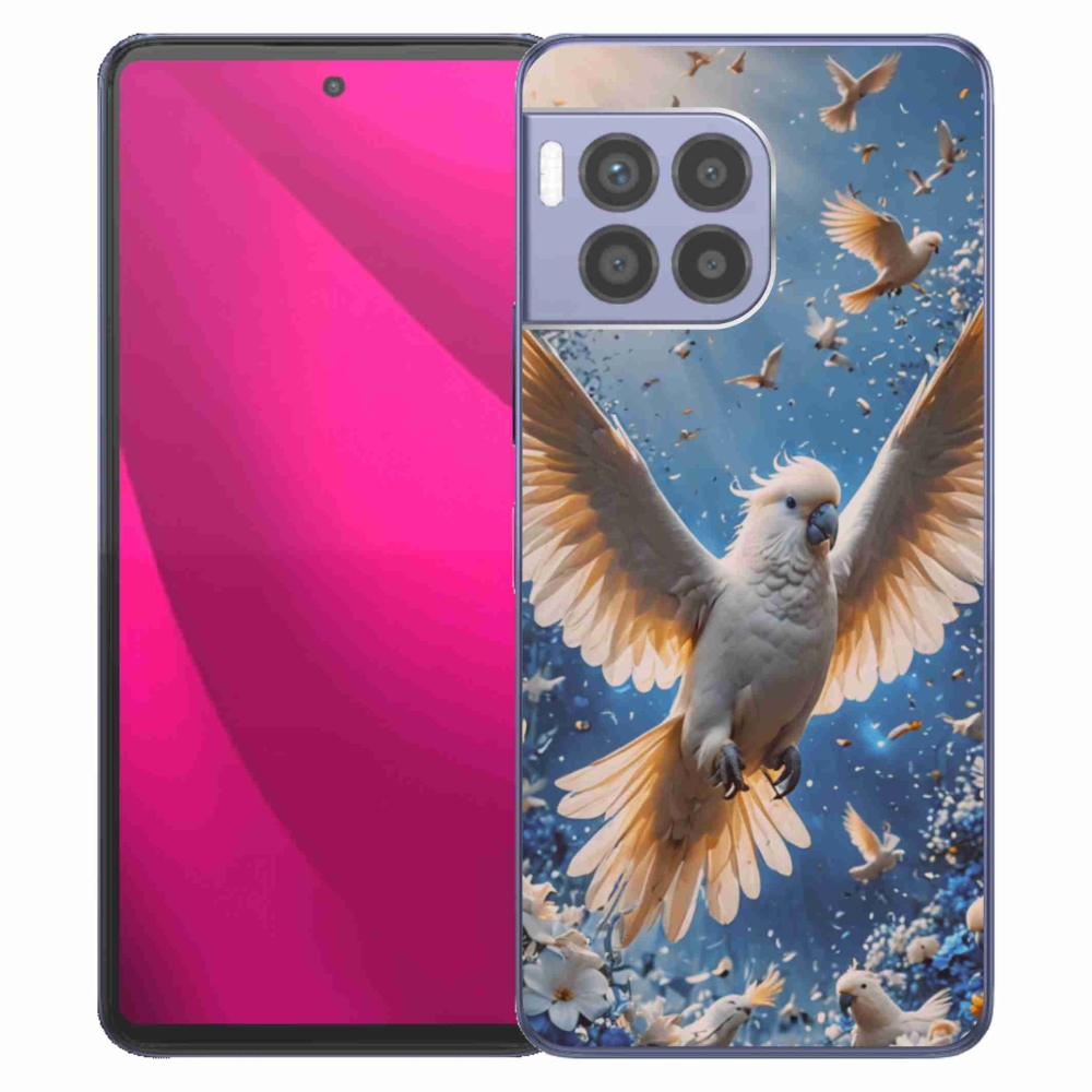 Gél borító mmCase a T phone 2 Pro készülékhez - papagáj kakadu